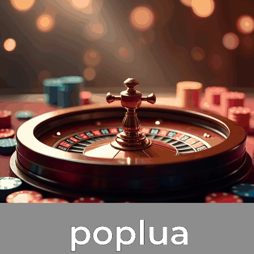 Poplua: Slots Gigantes, Roleta ao Vivo e Poker Estratégico